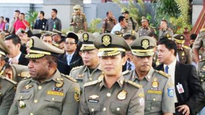 Wabup Batola Turut Menghadiri Acara Puncak HUT Satpol PP