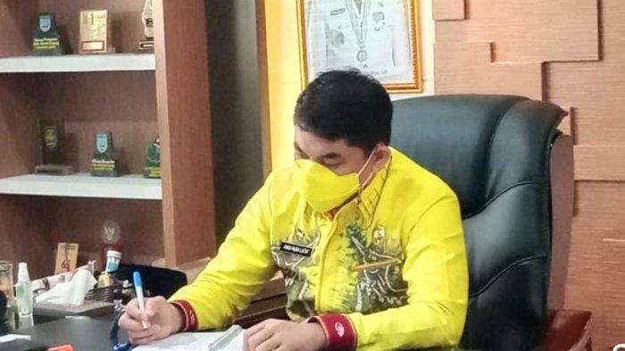 Wabup Kotabaru Ikuti Rakor Evaluasi PPKM Level IV Secara Virtual