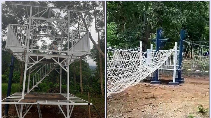 Wisata Air Terjun Bajuin Dipoles, Fasilitas Menarik Ini Sedang Dibangun