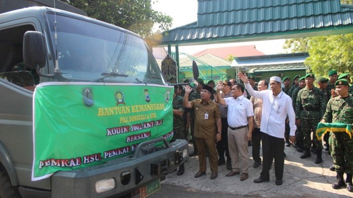 32 Ton Bantuan Warga HSU untuk Korban Gempa dan Tsunami di Sulteng Dikirim ke Palu