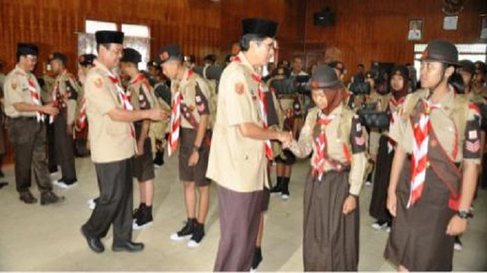 Kwartir Cabang Pramuka Kapuas Mengikuti Jambore Nasional X di Cibubur Jakarta