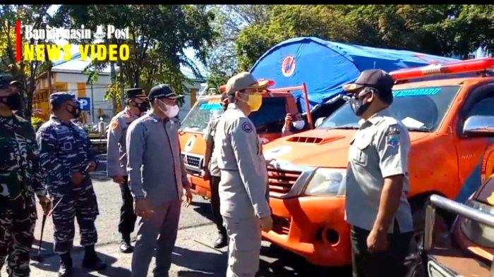 Wabup Kotabaru Andi Rudi Latif Pimpin Apel Kesiapsiagan Sekaligus Mencek Kesiapan Sarana Prasarana