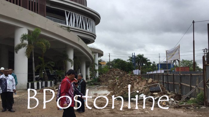 Heboh Lahan Pemko Dipakai Duta Mall Tanpa Izin, Wawali Langsung ke Lokasi