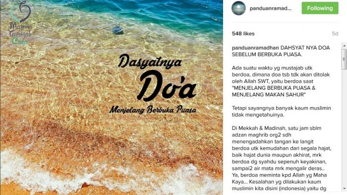 Ini Dua Waktu Mustajab Berdoa Saat Berpuasa Tapi Banyak Disia-siakan
