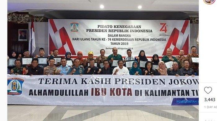 Batal Diumumkan Jokowi, Wali Kota Balikpapan Klarifikasi Soal Spanduk Ibu Kota Indonesia di Kaltim