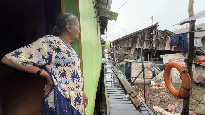 Banjir Rob Kembali Mengancam, Warga Basirih Banjarmasin Berharap Solusi