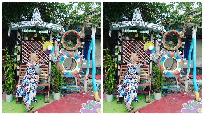 KalselPedia : Kampung Bunga Jadi Titik Swafoto Populer di Banjarmasin