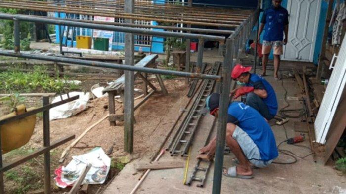 Jalani Program Asimilasi, 20 Warga Binaan Lapas Tanjung Dibekali Keterampilan Pengelasan