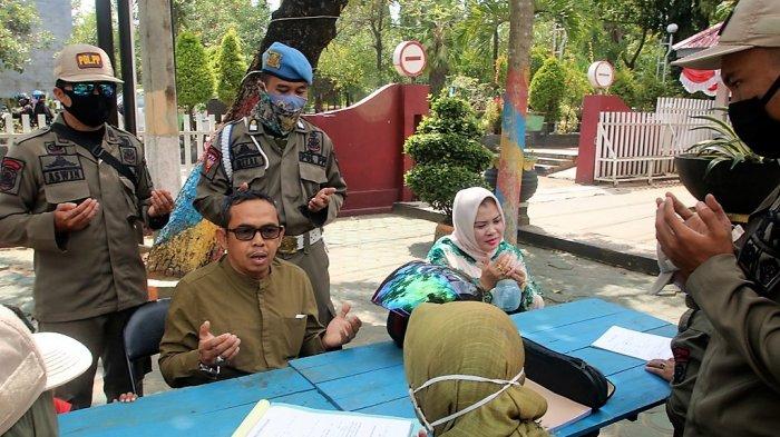 Ratusan Orang di Kabupaten Banjar Terjaring Razia Masker