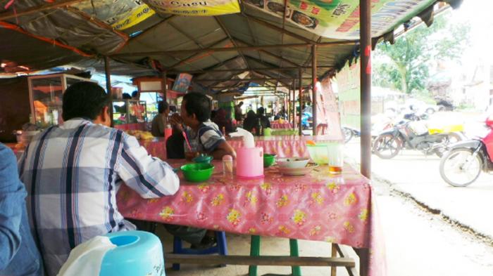 Belum Ada Pedagang Taman Kota yang Membongkar Warung