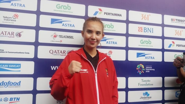Pesilat Cantik Ini Ingin Didukung Presiden Jokowi dan Prabowo Subianto di Asian Games 2018