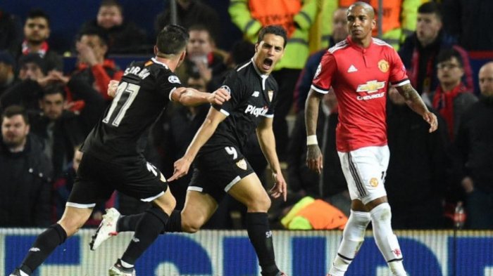 Hasil Liga Champion - The Red Devils Dikalahkan oleh 2 Gol Pemain Pengganti Sevilla