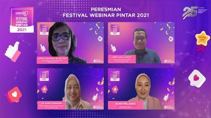 Sisternet Gelar Festival Webinar Pintar 2021, Dorong UMKM Perempuan Raih Peluang Usaha 2022