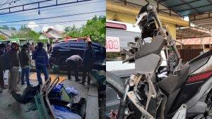 Motor-dan-Honda-CRV-yang-terlibat-kecelakaan-di-Desa-Sungai-Rangas.jpg