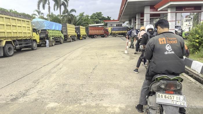 Warga Pilih Beralih ke Biosolar, Jalur Pengisian Dexlite di SPBU Basirih Banjarmasin Sepi