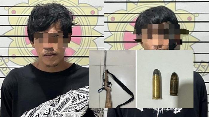 Polisi Cegat Dua Pembawa Senpi Laras Panjang di Tabalong, Tak Ada Surat izin 