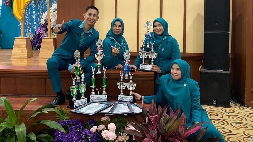 PKK Tingkat Desa di Kecamatan Awayan Balangan Torehkan Prestasi