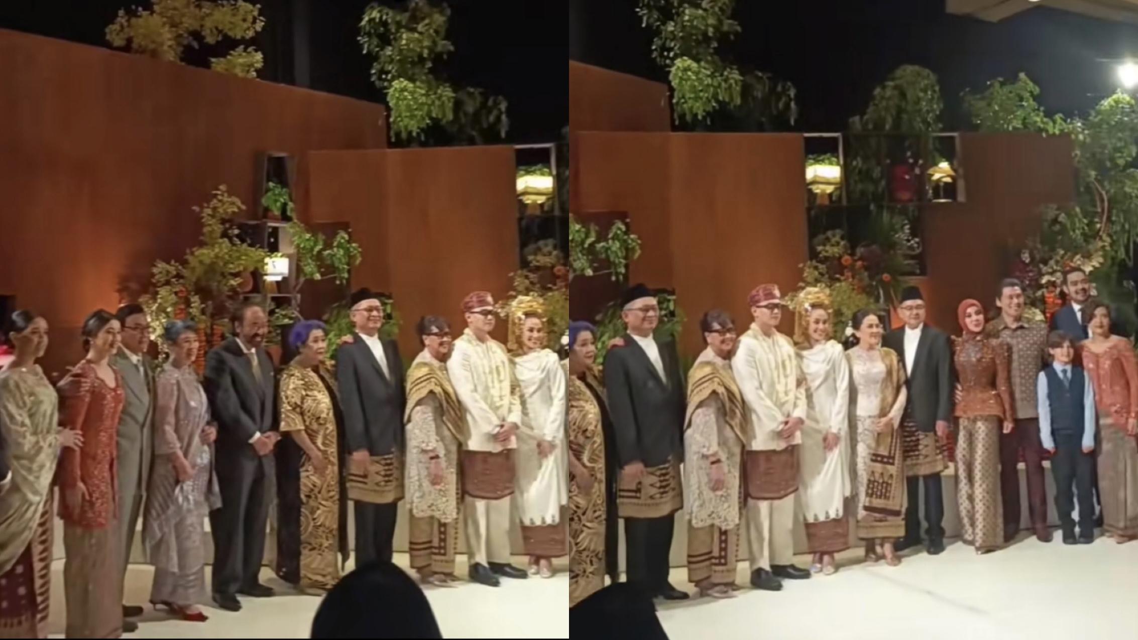 Keberadaan Syahrini di Keluarga Besar Barack Disorot, Terekam Foto Bareng Pernikahan Saudara Reino