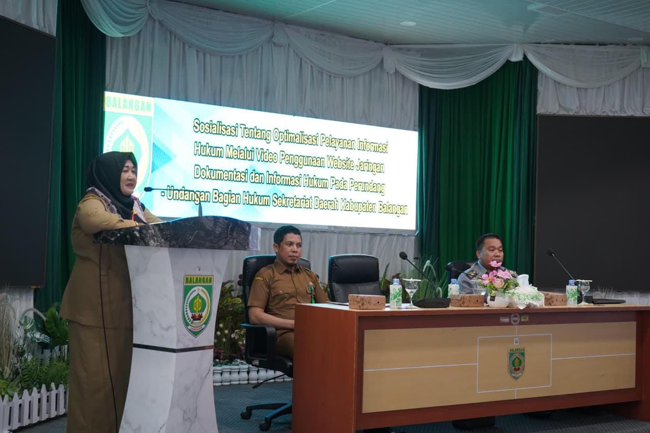 Pemkab Balangan Optimalisasi Layanan Hukum Melalui Situs JDIH