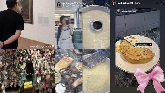 Ayu Ting Ting Ajak Kevin Gusnadi ke Rumah Baru, Putri Umi Kalsum Bikin Kue Bolu dan Malam Mingguan - Banjarmasinpost.co.id