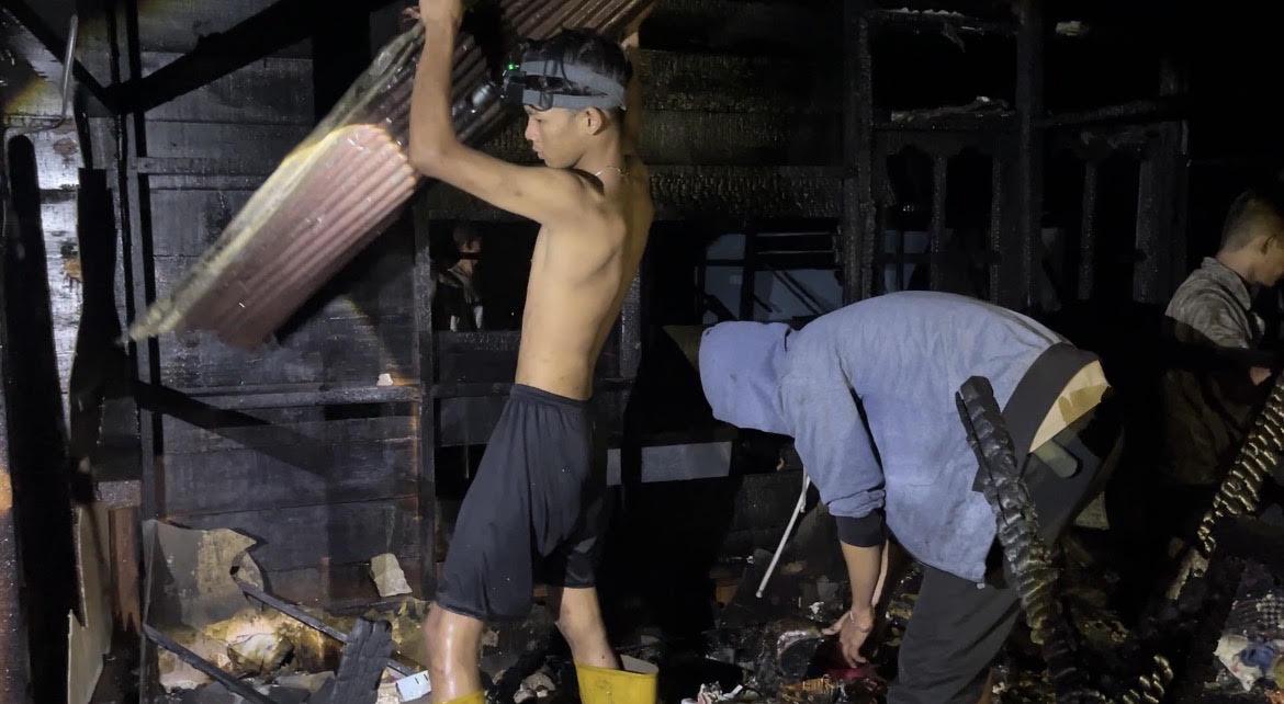 Update Kebakaran di Gang Jambu Murung Raya Banjarmasin, Hanguskan Enam Rumah - Banjarmasinpost.co.id