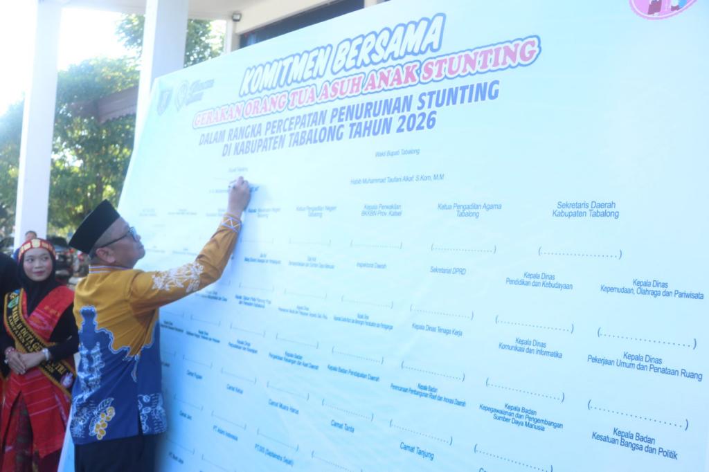Percepat Penurunan Stunting, 17 Perusahaan di Tabalong Dilibatkan dalam Program Orang Tua Asuh - Banjarmasinpost.co.id