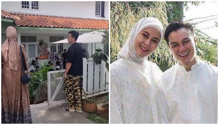 Isu Prank Cerai Terbukti? Baim Wong dan Paula Verhoeven Terekam Bareng Menunggu Anak di Sekolah