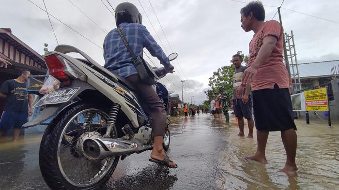 Diguyur Hujan Sejak Dinihari, Dua Desa di Kabupaten Tapin Terendam Banjir