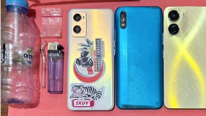 Pesta Sabu Digrebek di Jalan Demang Lehman Desa Dirgahayu Kabupaten Kotabaru, 3 Orang Diciduk