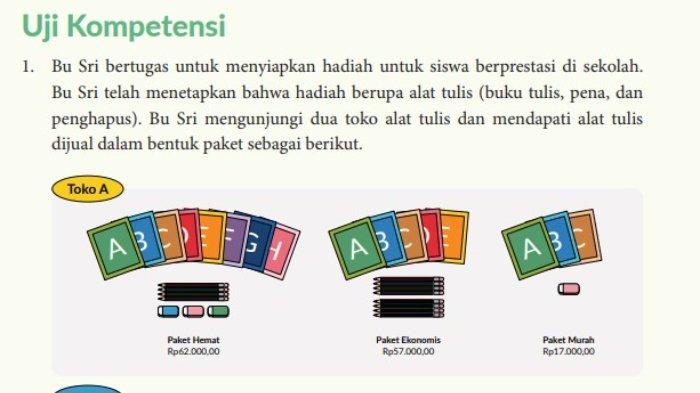 Kunci Jawaban Matematika Kelas 10 SMA Bab 5 Halaman 142 Sistem Persamaan dan Pertidaksamaaan Linier