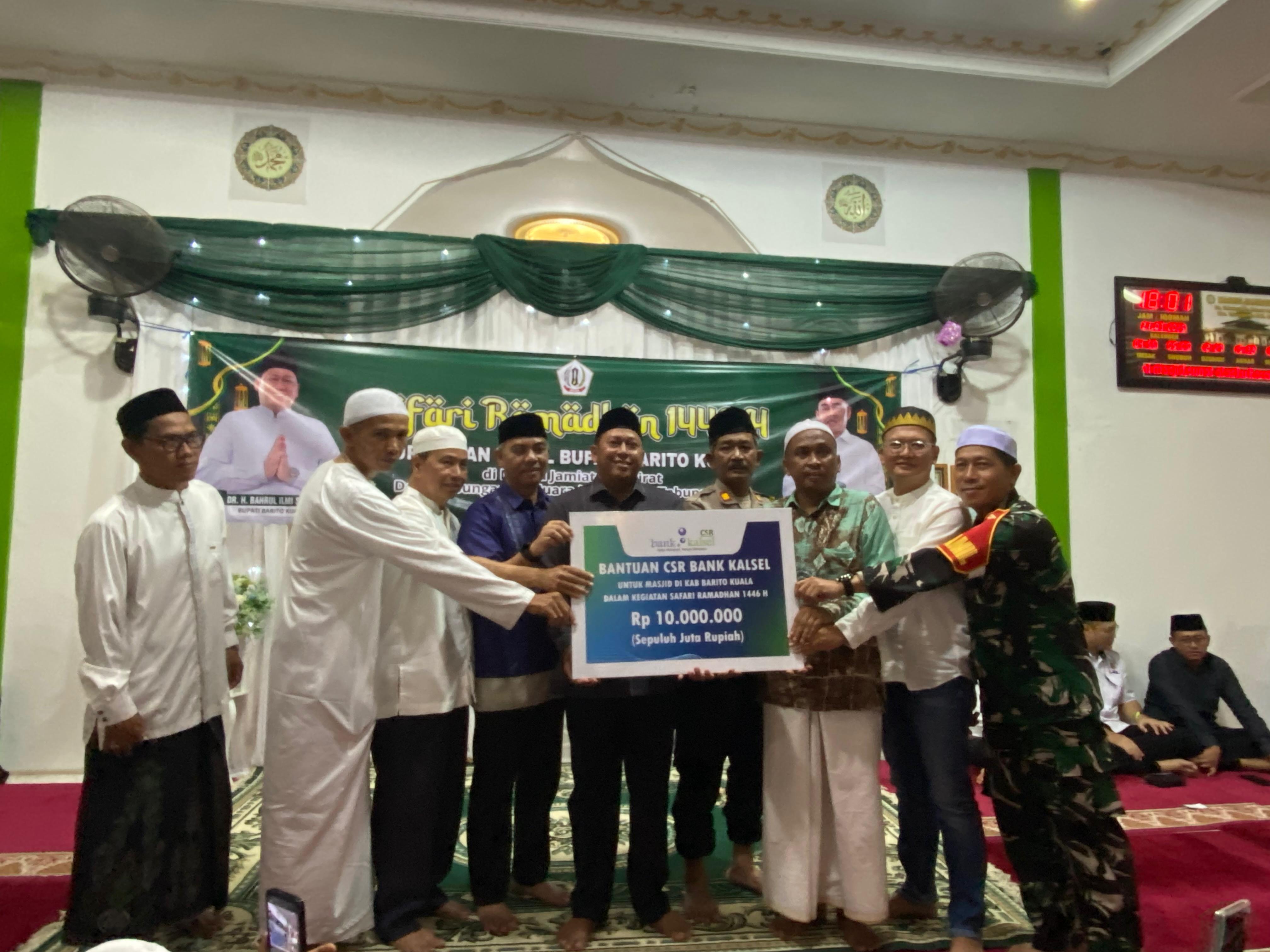 Safari Ramadan di Tabunganen, Bupati Batola Ingin Keluhan Masyarakat Segera Direspon