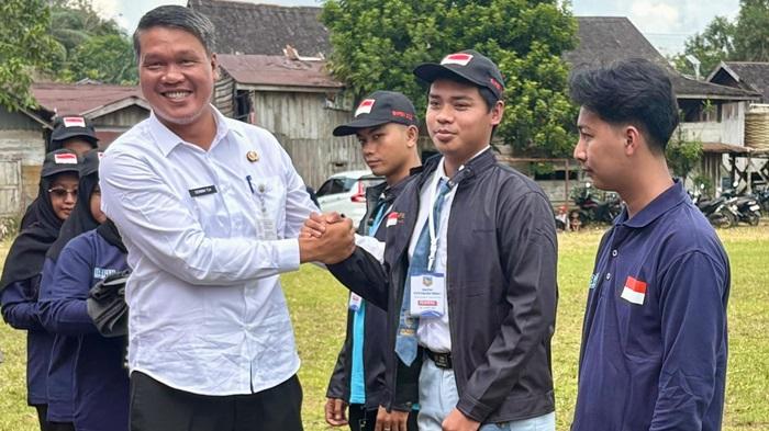 Bakti Pemuda Nusantara Kotabaru Hebat Digelar di Kelumpang Barat, Libatkan 200 Pemuda