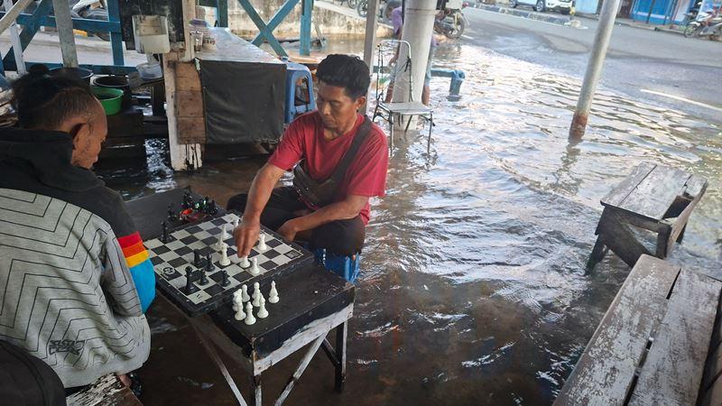Banjir Rob di Kotabaru Kalsel, Intensitas Hujan Turut Jadi Perhatian