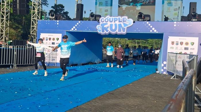 Couple Run Perdana di Banjarbaru Disambut Meriah, Diikuti Lebih dari 250 Pasangan - Banjarmasinpost.co.id