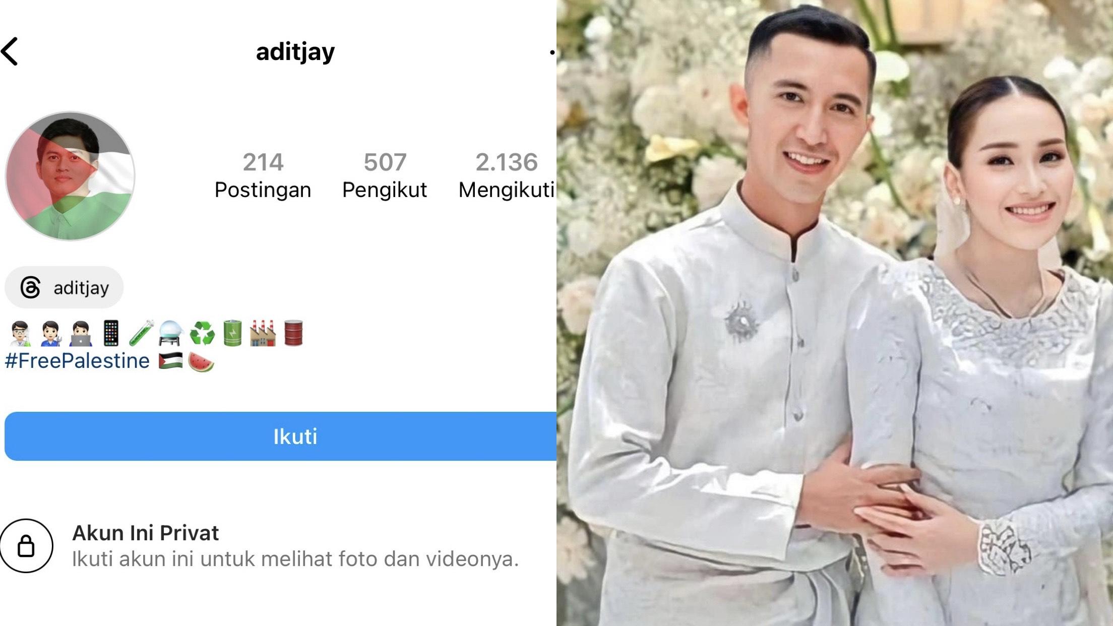 Kabar Adit Jayusman Kala Ayu Ting Ting Dilamar Lettu Fardana, Foto Profil Berubah