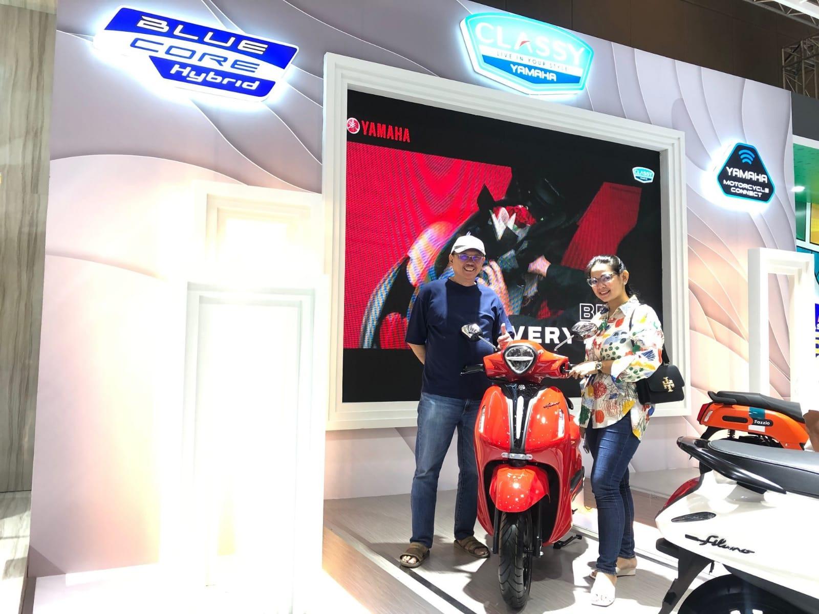 Tebarkan Pesona Produk Berkelas, Classy Yamaha Laris Diminati Para Pengunjung IIMS 2023