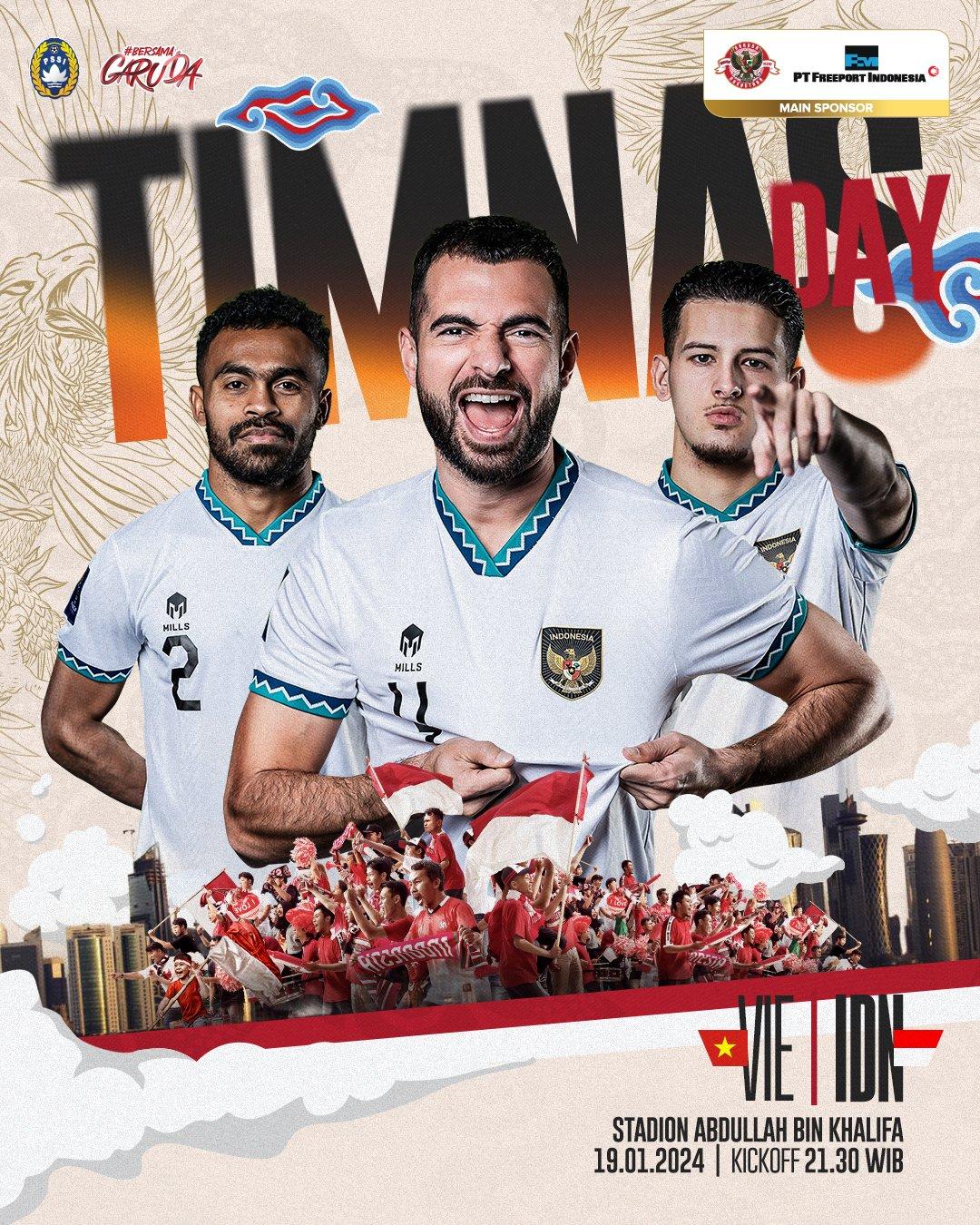 Jadwal Siaran Langsung RCTI Timnas Indonesia vs Jepang 18.30 WIB Piala Asia 2024, Sore Ini