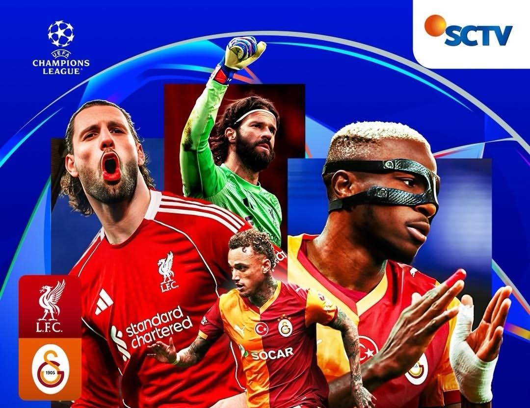 Live SCTV-Vidio Jadwal Liga Champions Malam Ini 16 Besar Leg 2 Liverpool vs Galatasaray, Barcelona?