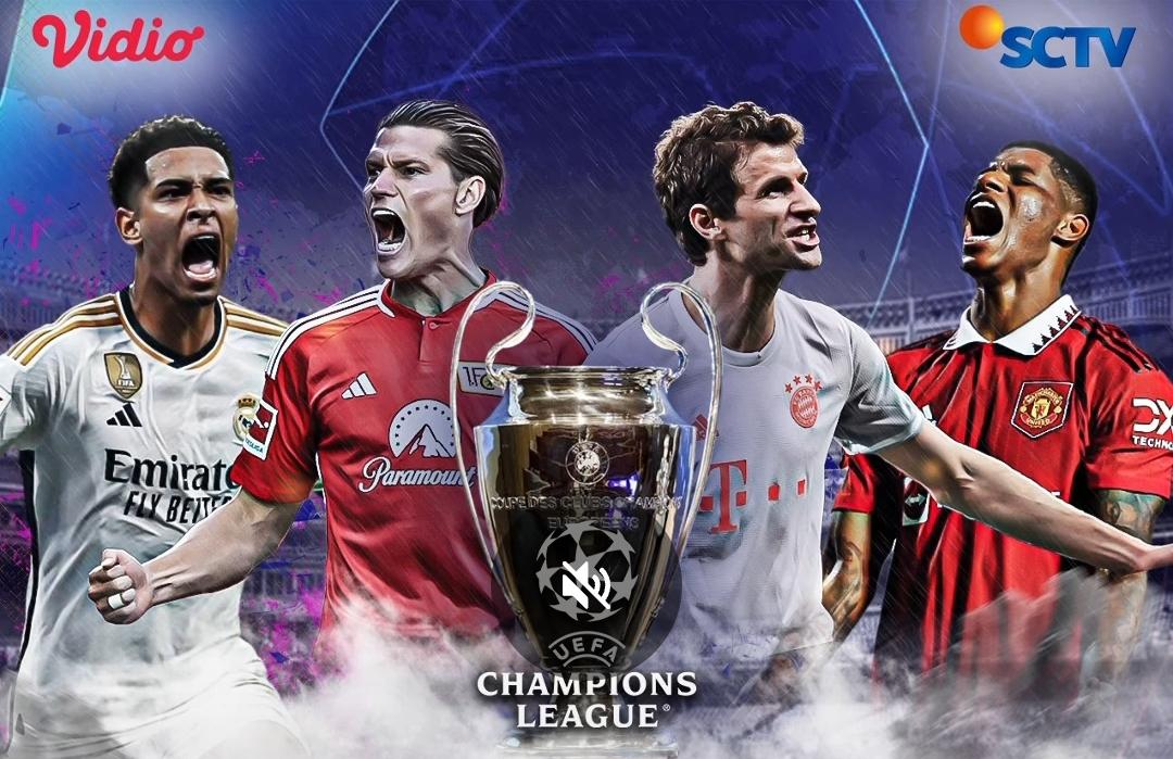 Jadwal Bola Live TV SCTV Liga Champion Malam Nanti: Madrid vs Union Berlin, Munchen vs Man United