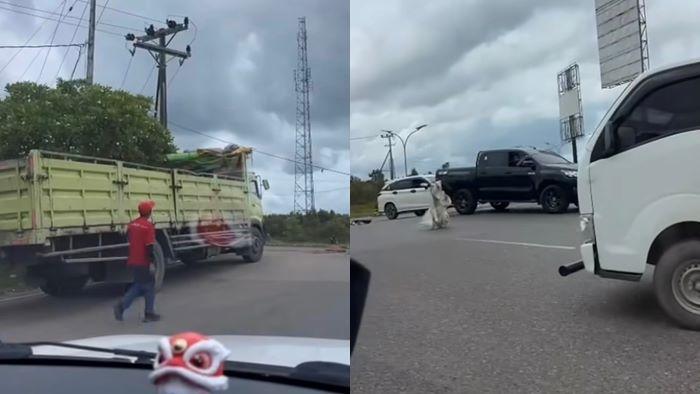 Kabel Melintang di Jalan Gubernur Syarkawi Banjarbaru Kalsel, Pakar Keselamatan Beberkan Bahayanya