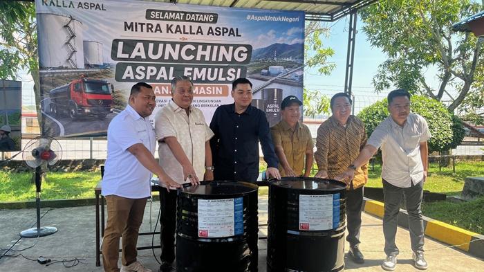 Kalla Aspal Operasikan Pabrik Aspal Emulsi di Banjarmasin, Bidik Pasar Kalsel-Kalteng - Banjarmasinpost.co.id
