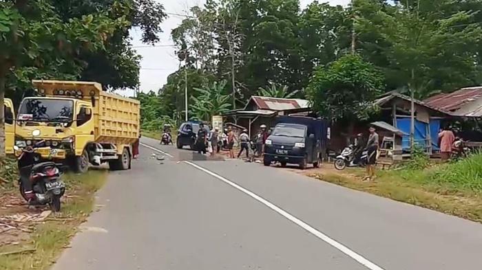 Kecelakaan-di-Jalan-Mistar-Cokrokusumo-Cempaka-Banjarbaru-kalsel-Selasa-28032023.jpg