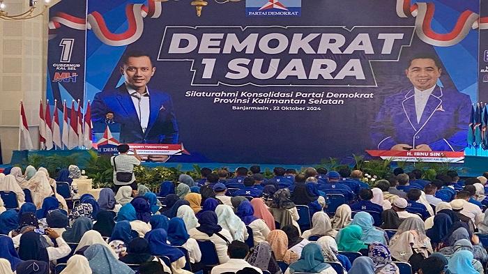 Kumpulkan Kader, Demokrat Kalsel Siap Gerakan Mesin Partai di Pilkada 2024