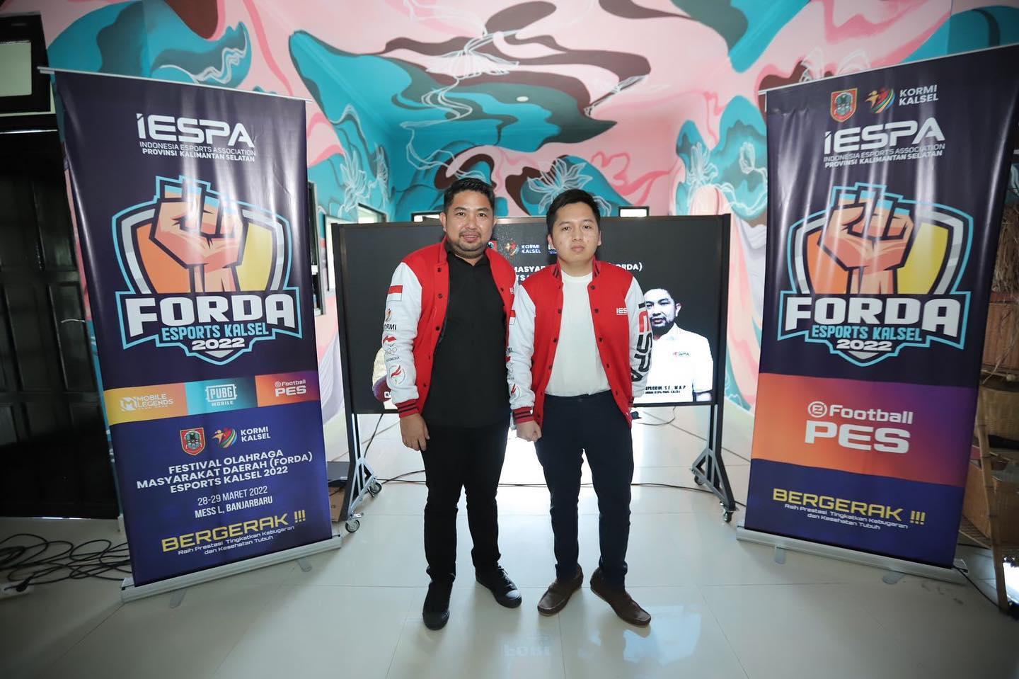 Forda Esports Kalsel 2022 Resmi Dihelat, Mempertandingkan Game PUBGM, Mobile Legends dan PES