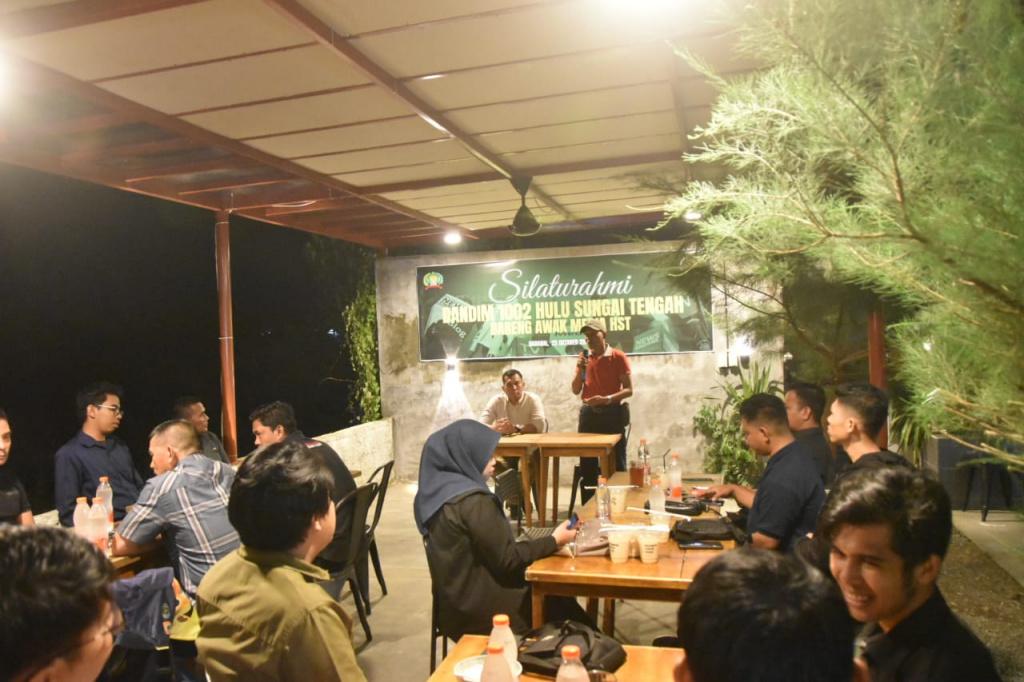 Dandim 1002/HST Gandeng Media, Dorong Pemberitaan Positif untuk Daerah
