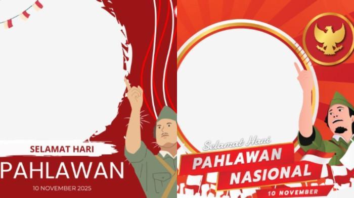 60 Link Twibbon dan Ucapan Selamat Hari Pahlawan 10 November 2025, Kirim ke Instagram dan Facebook