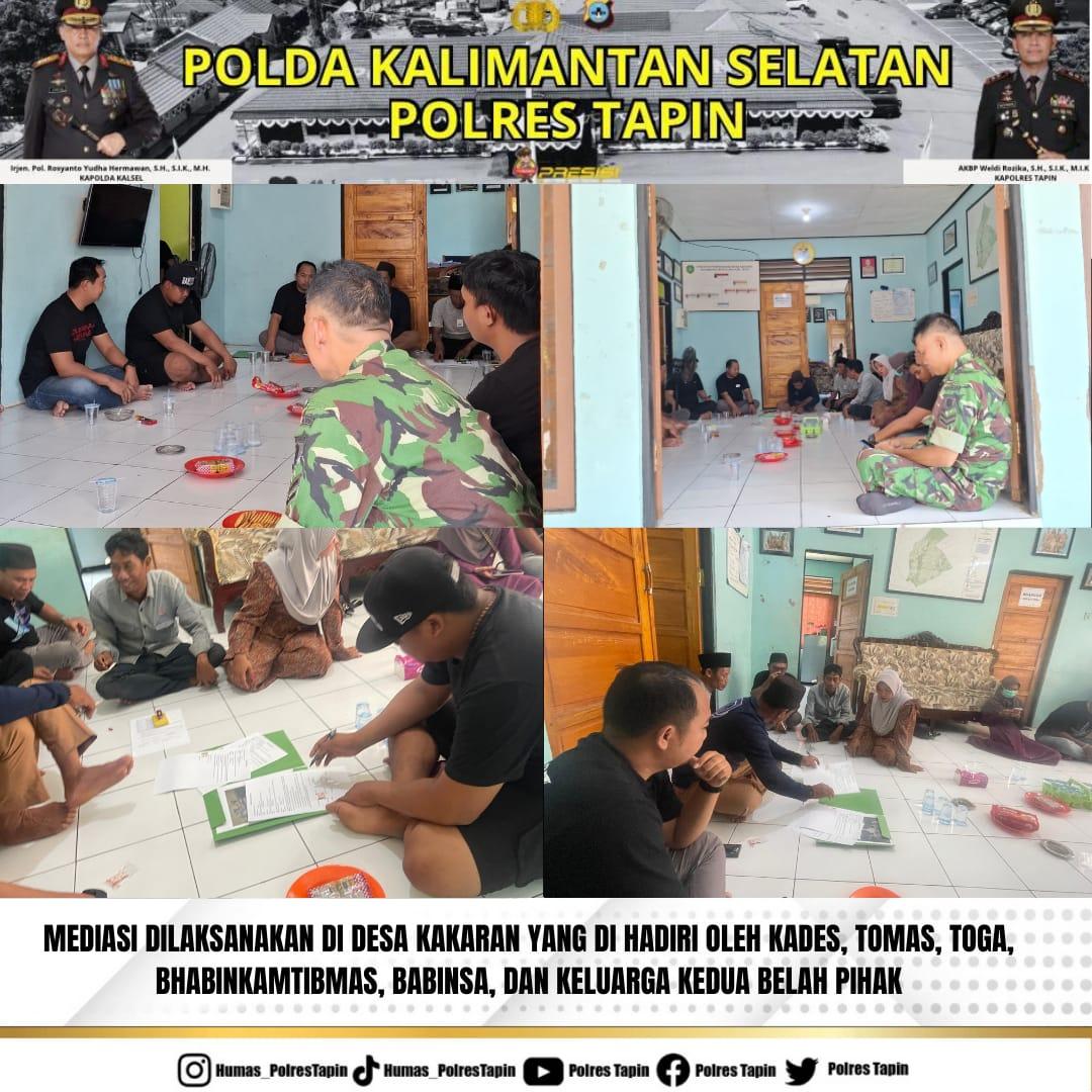 Alami Luka Berat, Pelaku Duel Berdarah di Jalan Haji Isbat Tapin Tempuh Jalur Damai