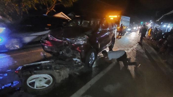 Polisi Ungkap Kronologi Kecelakaan di Jembatan 4 Batibati Tala, Pengendara Motor Alami Luka Serius