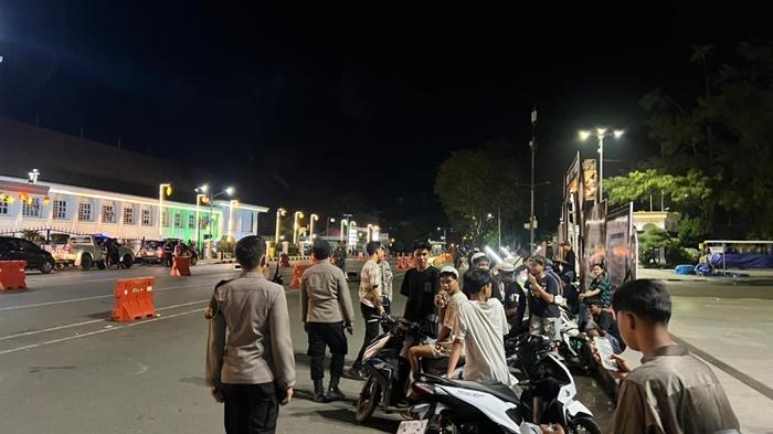 Sasar Titik Rawan, Operasi Sikat Idaman Polres Banjarbaru Bubarkan Balap Liar Saat Malam Ramadan