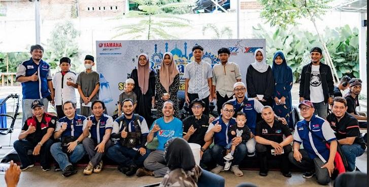 Ngabuburide MAXi Yamaha dan CSR di Bogor, Penuh Berkah di Bulan Ramadhan